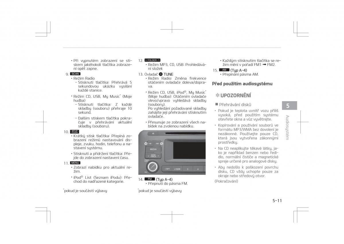 Kia Optima IV 4 navod k obsludze / page 293