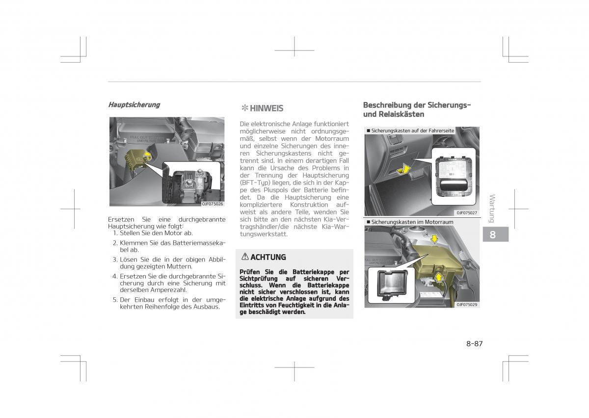 Kia Optima IV 4 Handbuch / page 731