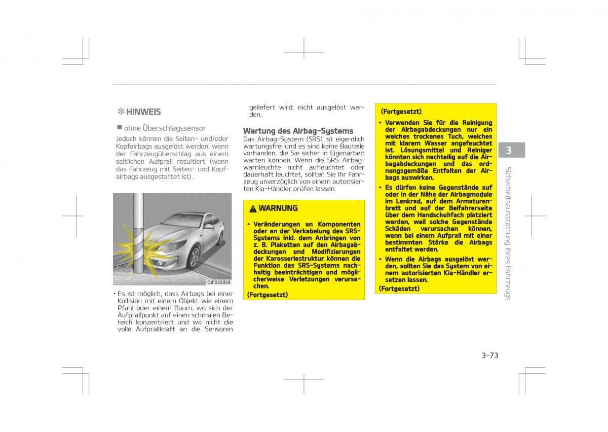 Kia Optima IV 4 Handbuch / page 95