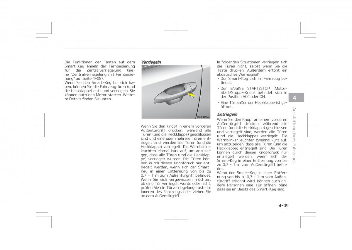 Kia Optima IV 4 Handbuch / page 107