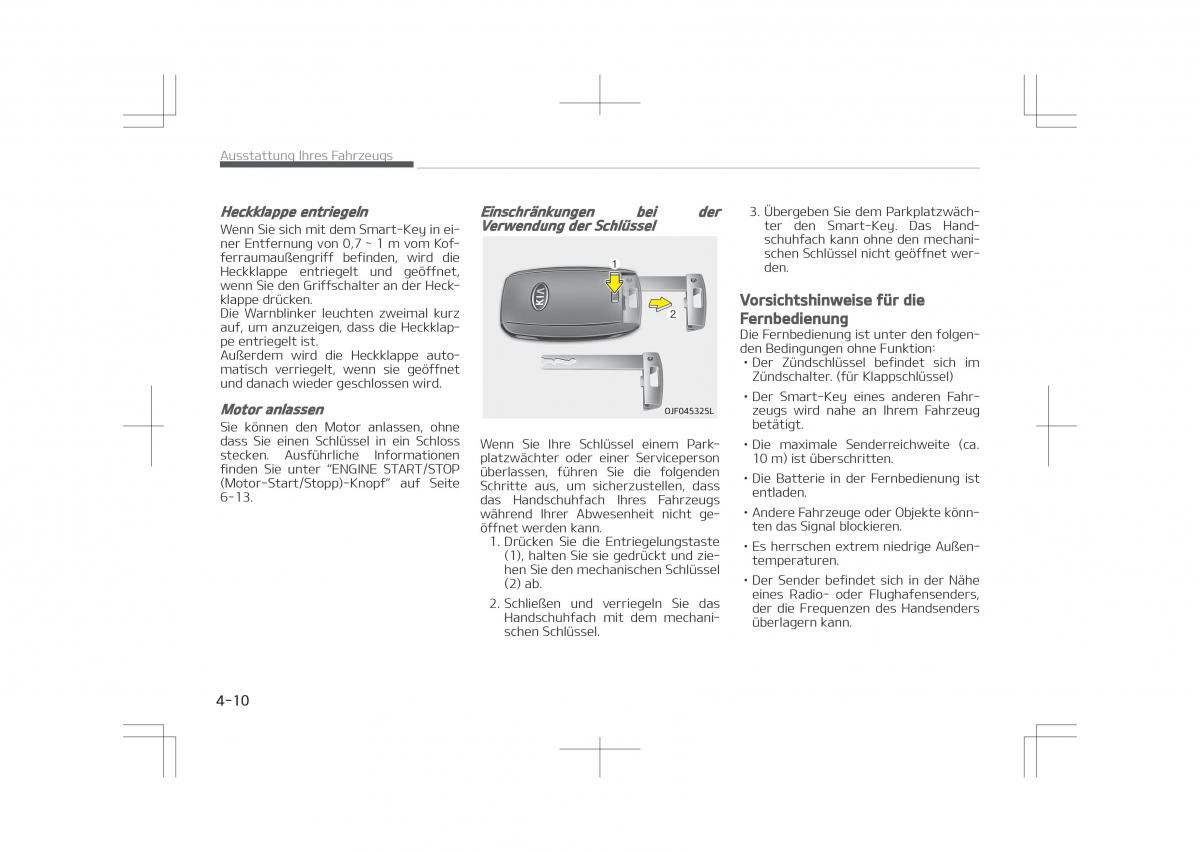 Kia Optima IV 4 Handbuch / page 108