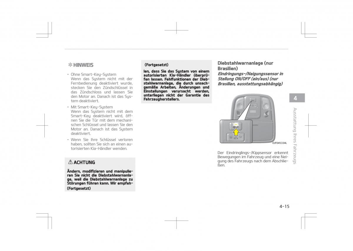 Kia Optima IV 4 Handbuch / page 113