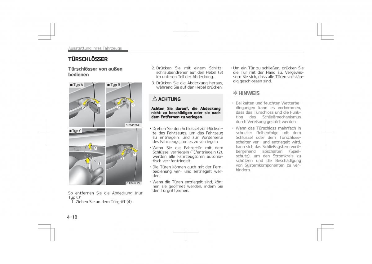 Kia Optima IV 4 Handbuch / page 116