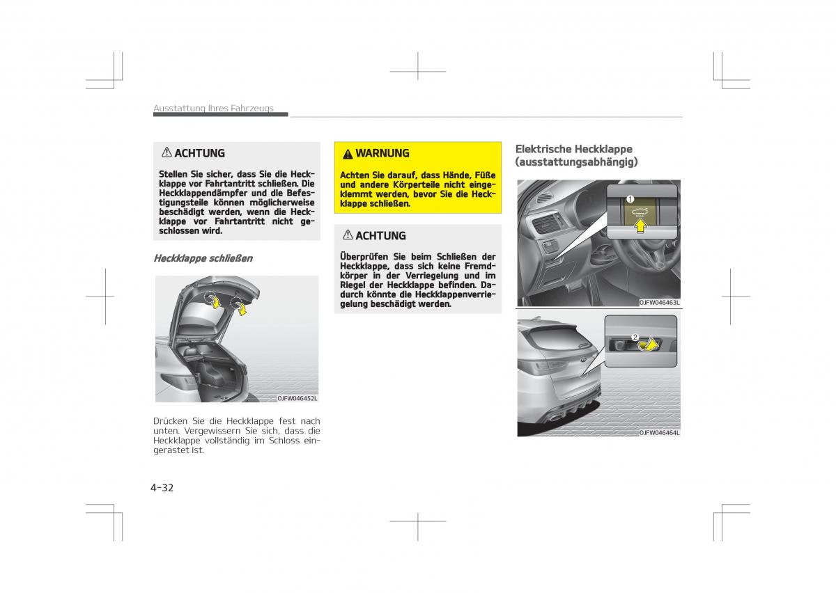 Kia Optima IV 4 Handbuch / page 130