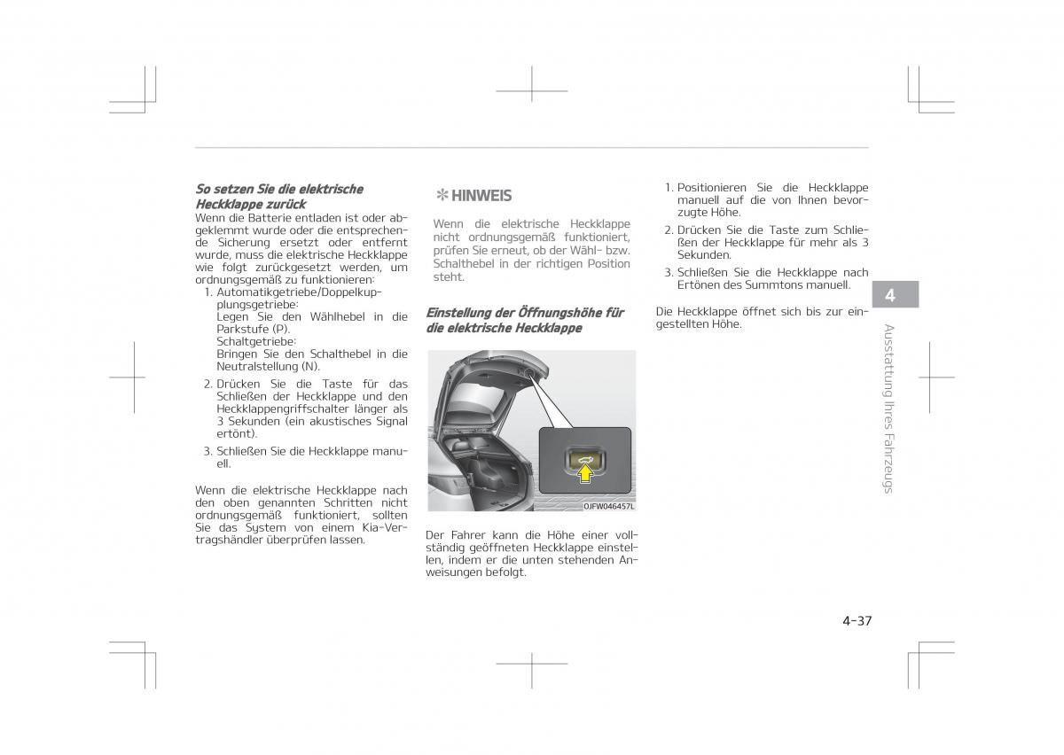 Kia Optima IV 4 Handbuch / page 135