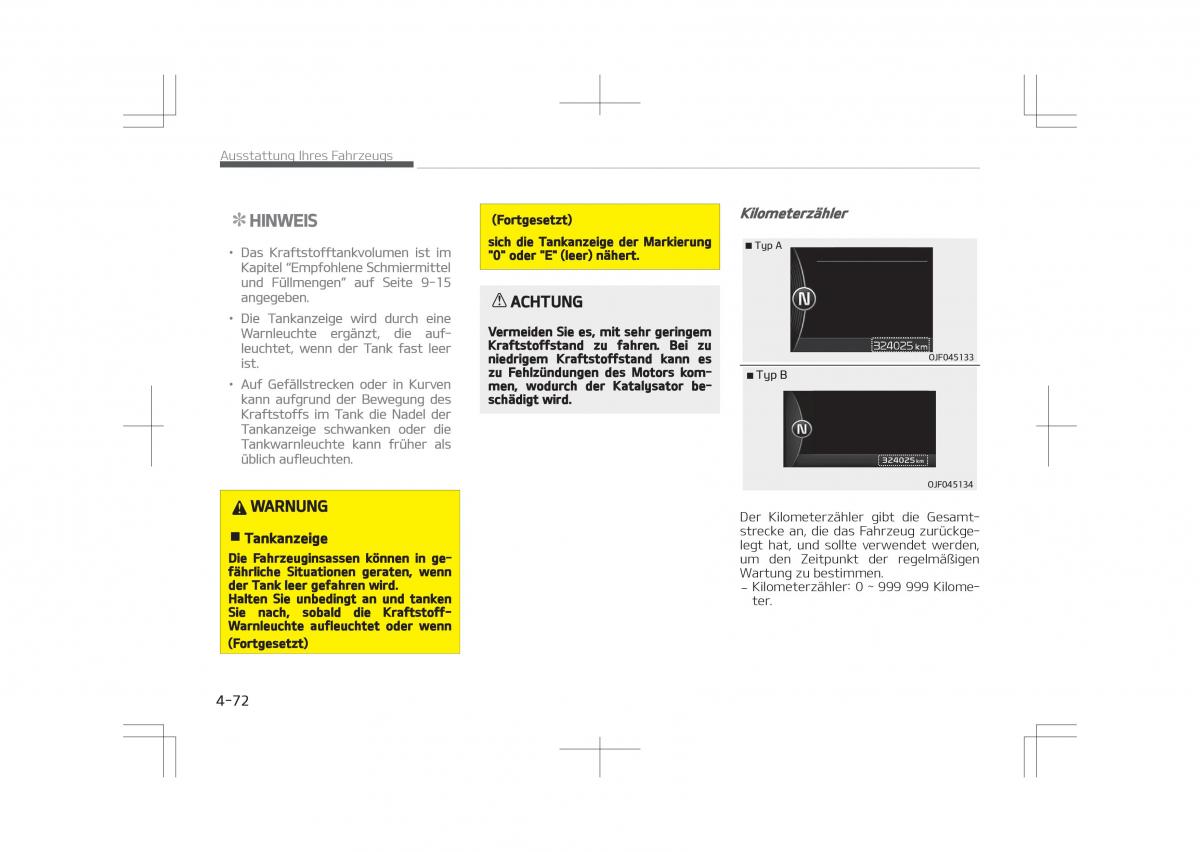 Kia Optima IV 4 Handbuch / page 170