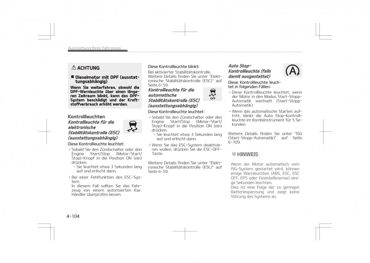 Kia Optima IV 4 Handbuch / page 202