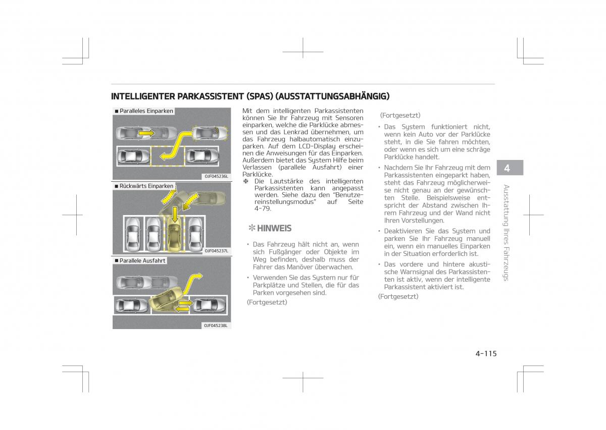 Kia Optima IV 4 Handbuch / page 213