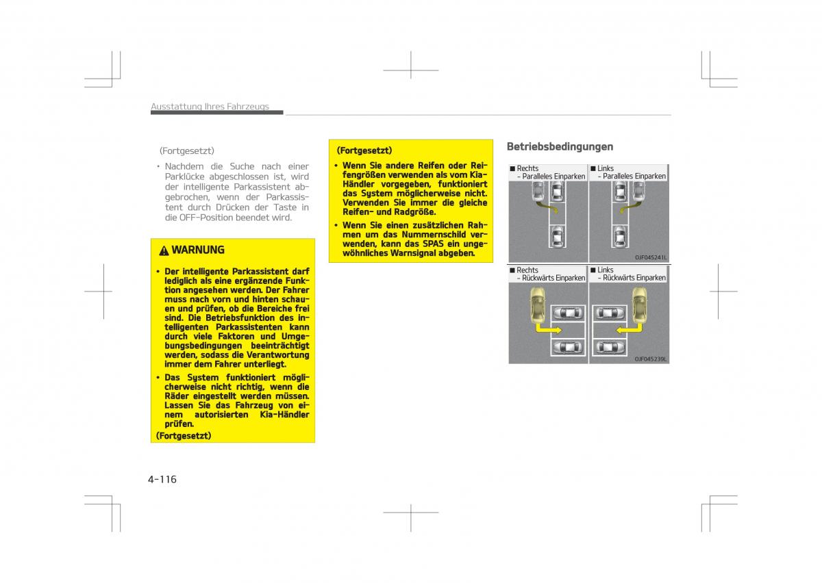 Kia Optima IV 4 Handbuch / page 214