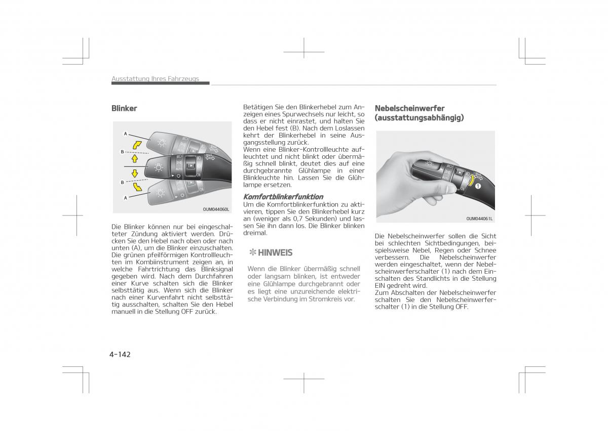 Kia Optima IV 4 Handbuch / page 240