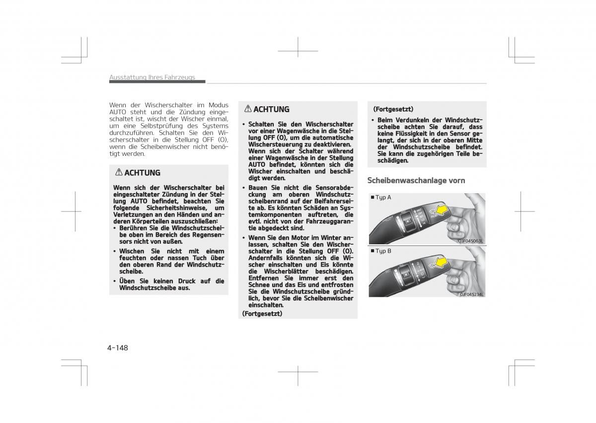 Kia Optima IV 4 Handbuch / page 246