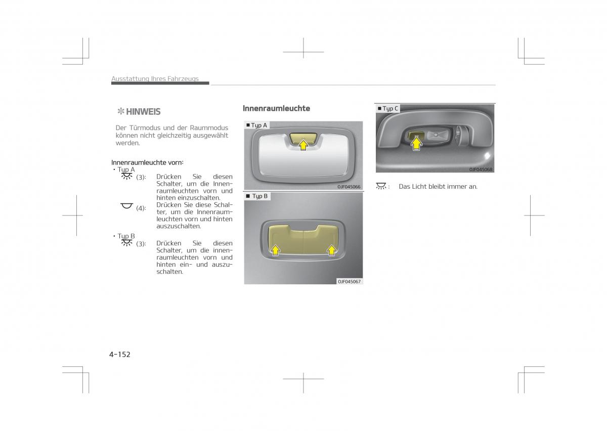 Kia Optima IV 4 Handbuch / page 250