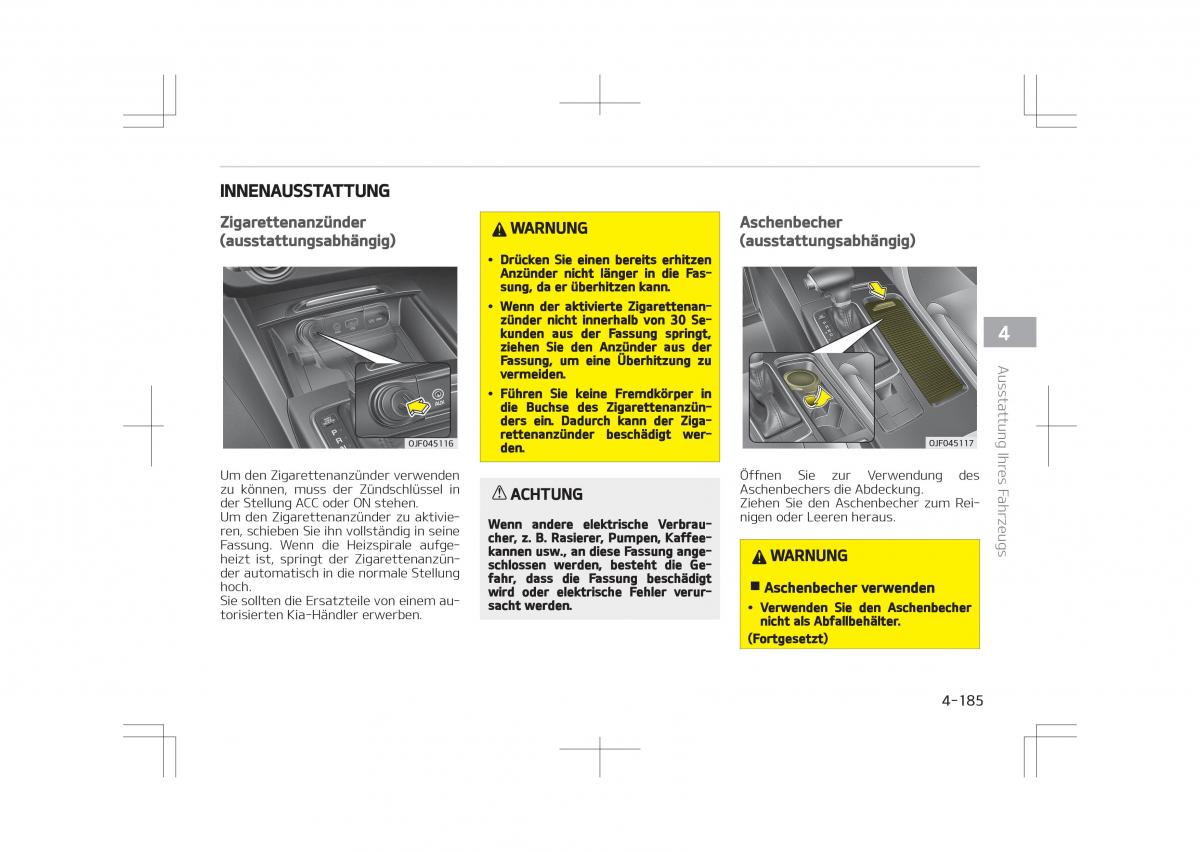 Kia Optima IV 4 Handbuch / page 283