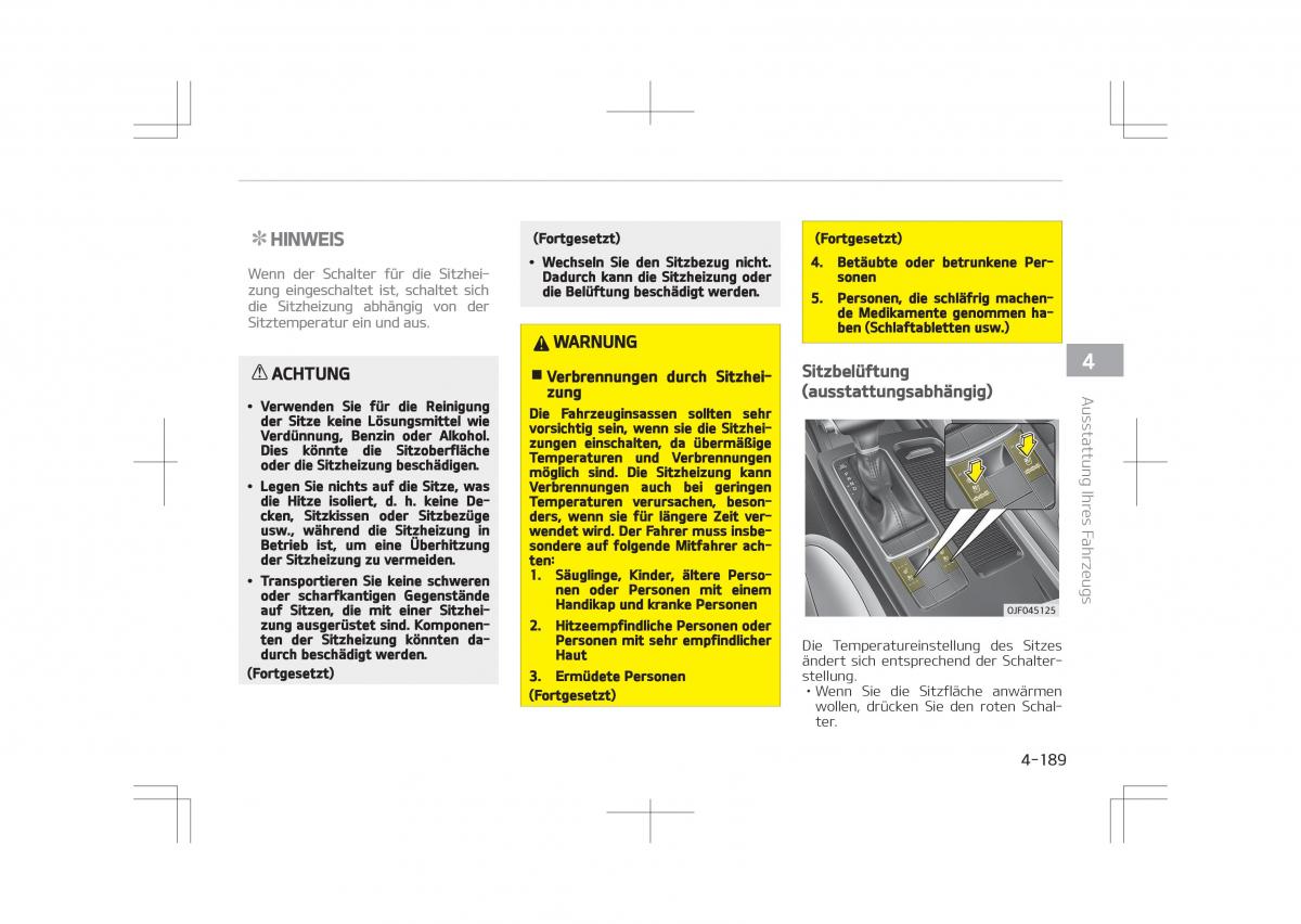 Kia Optima IV 4 Handbuch / page 287