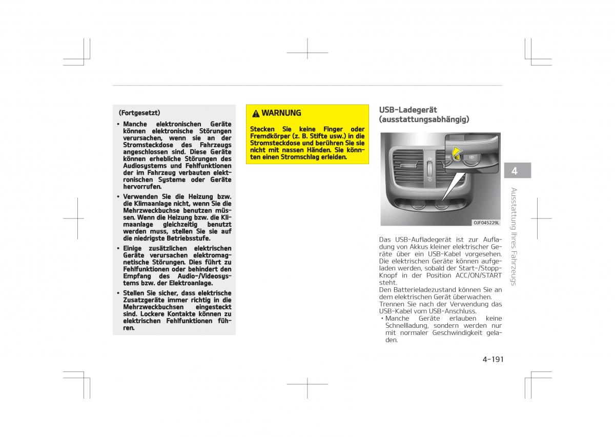 Kia Optima IV 4 Handbuch / page 289