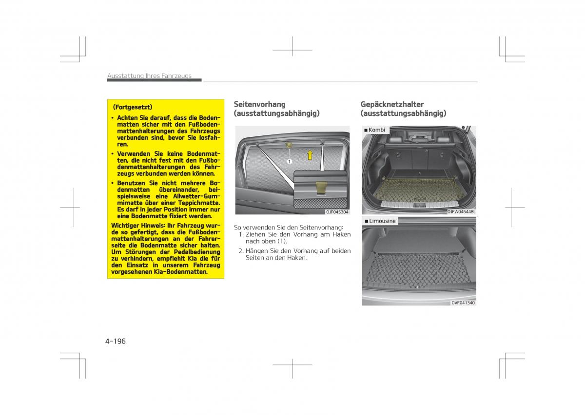 Kia Optima IV 4 Handbuch / page 294