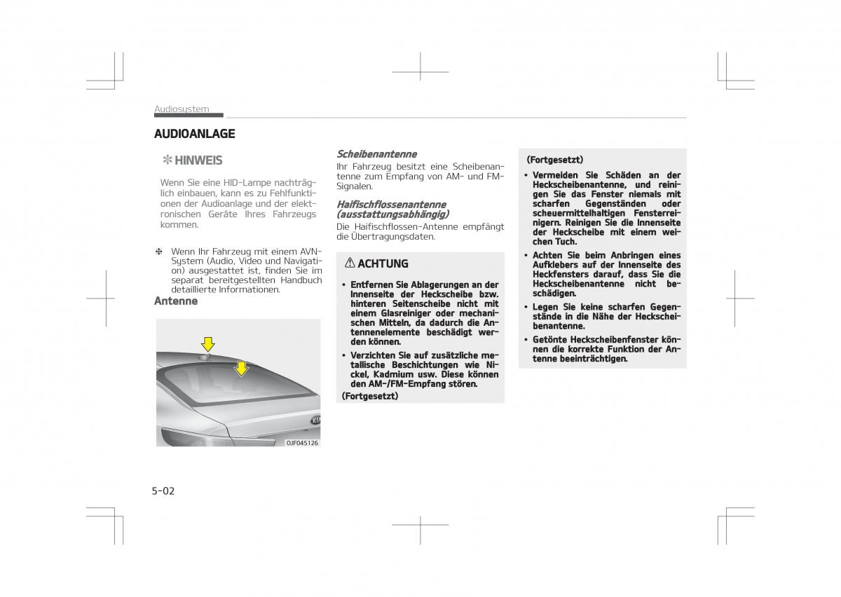 Kia Optima IV 4 Handbuch / page 304