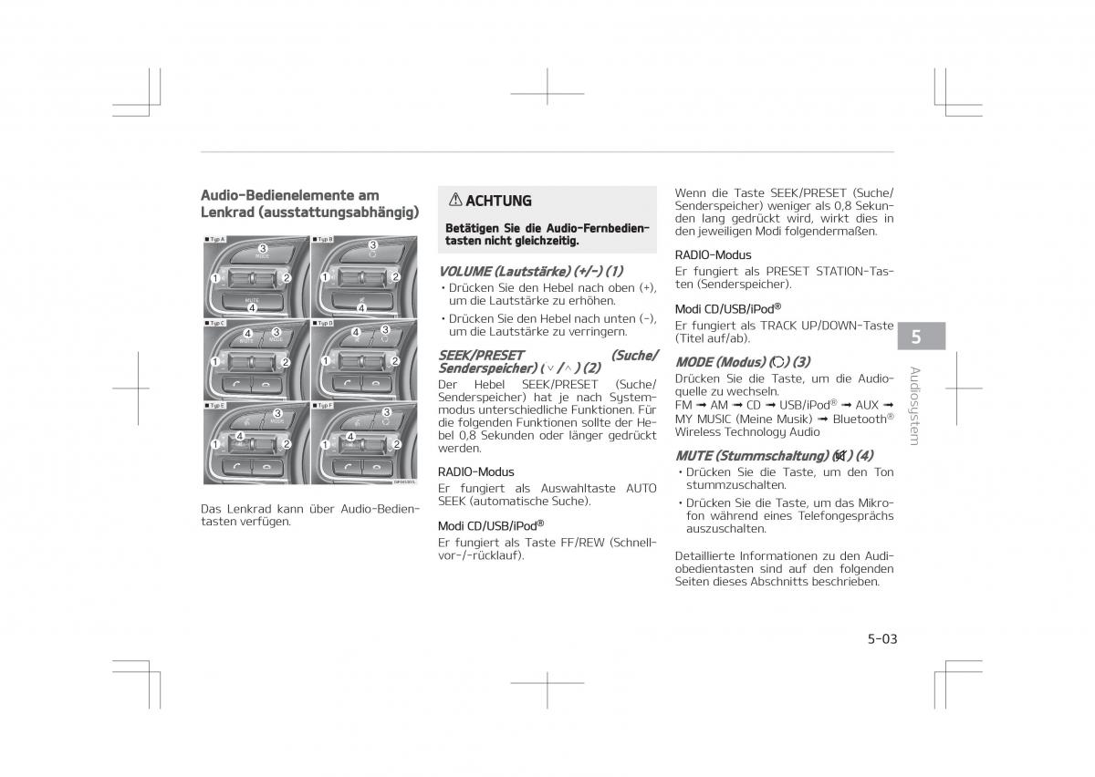 Kia Optima IV 4 Handbuch / page 305