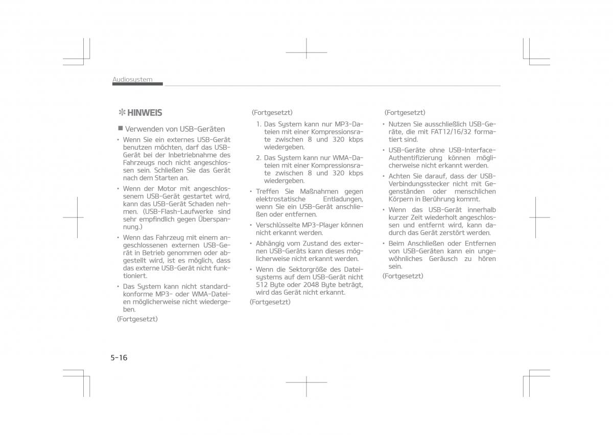 Kia Optima IV 4 Handbuch / page 318