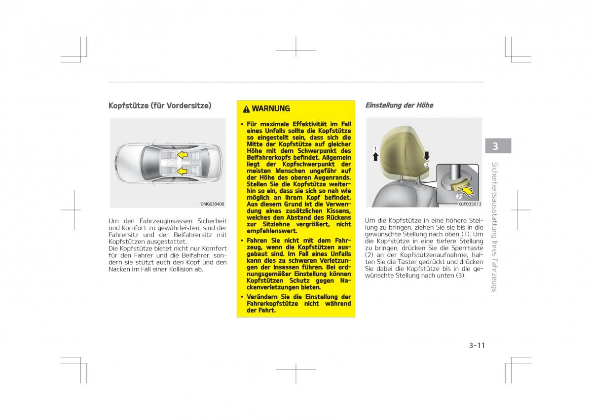 Kia Optima IV 4 Handbuch / page 33