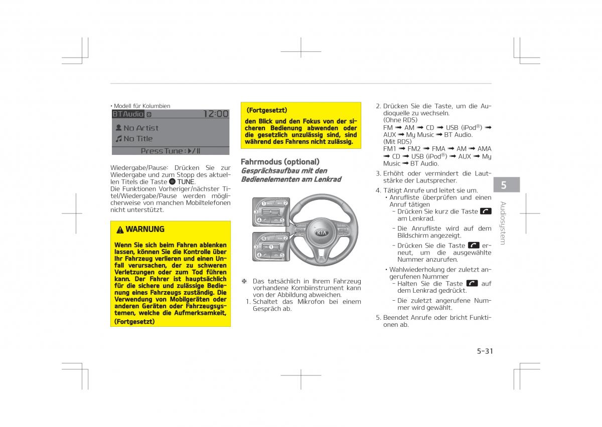 Kia Optima IV 4 Handbuch / page 333