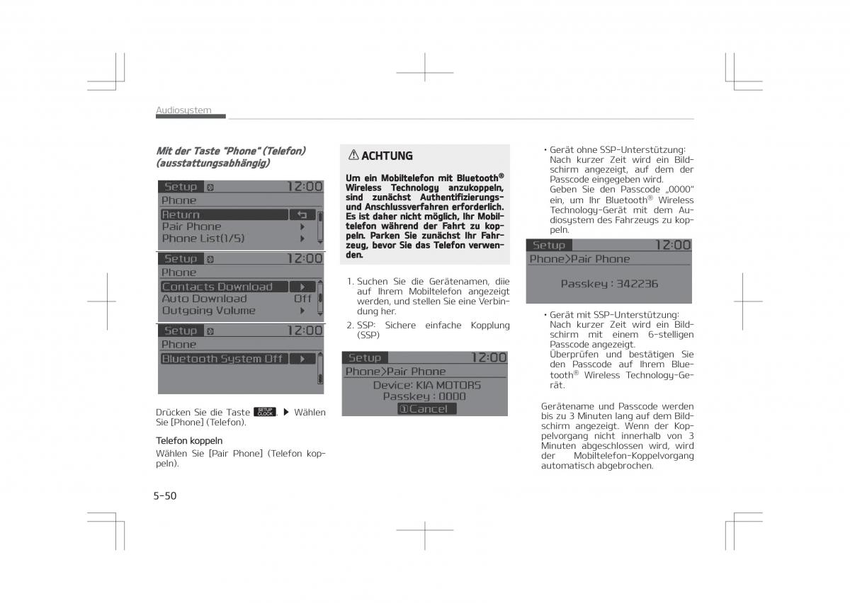 Kia Optima IV 4 Handbuch / page 352