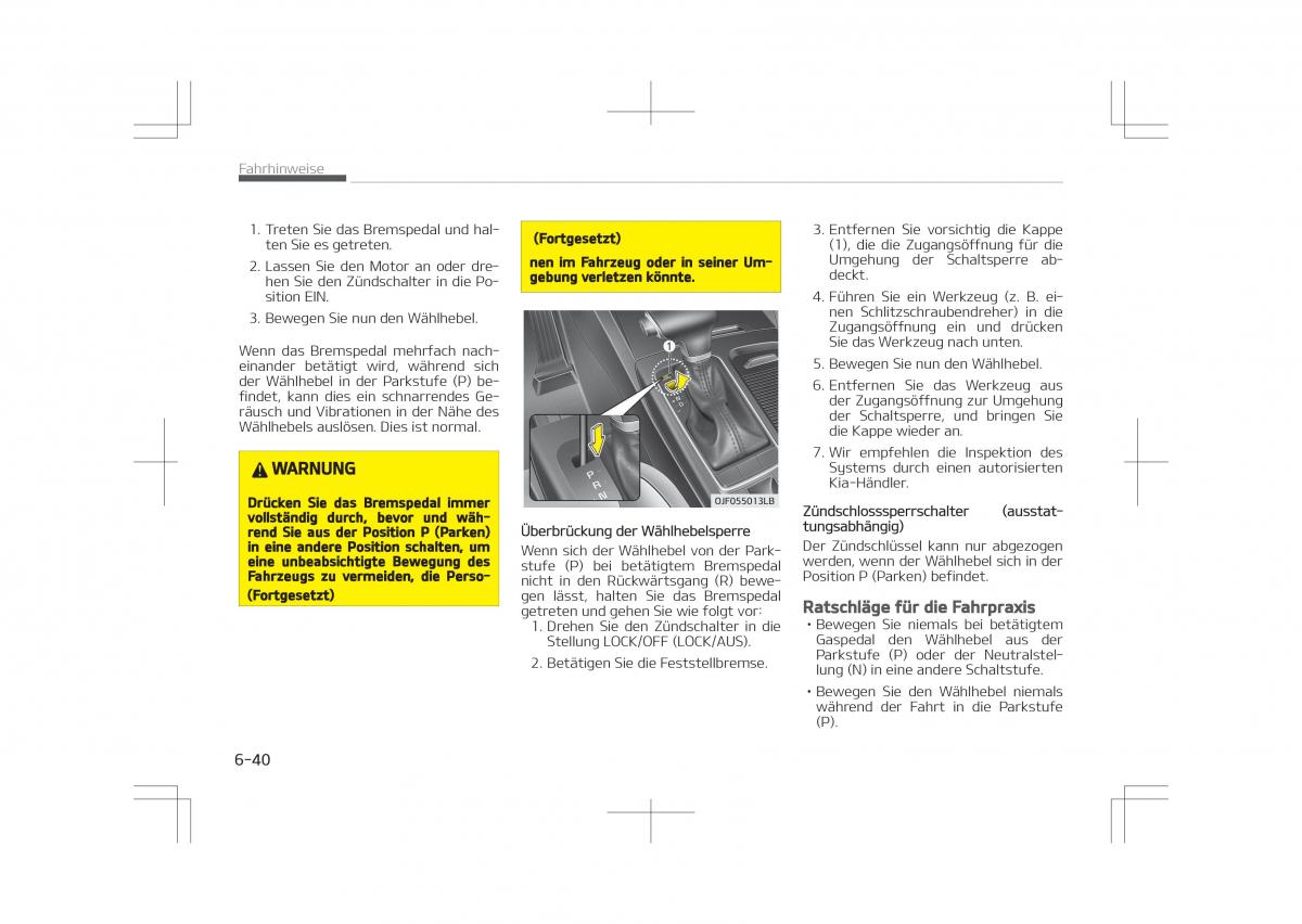 Kia Optima IV 4 Handbuch / page 486