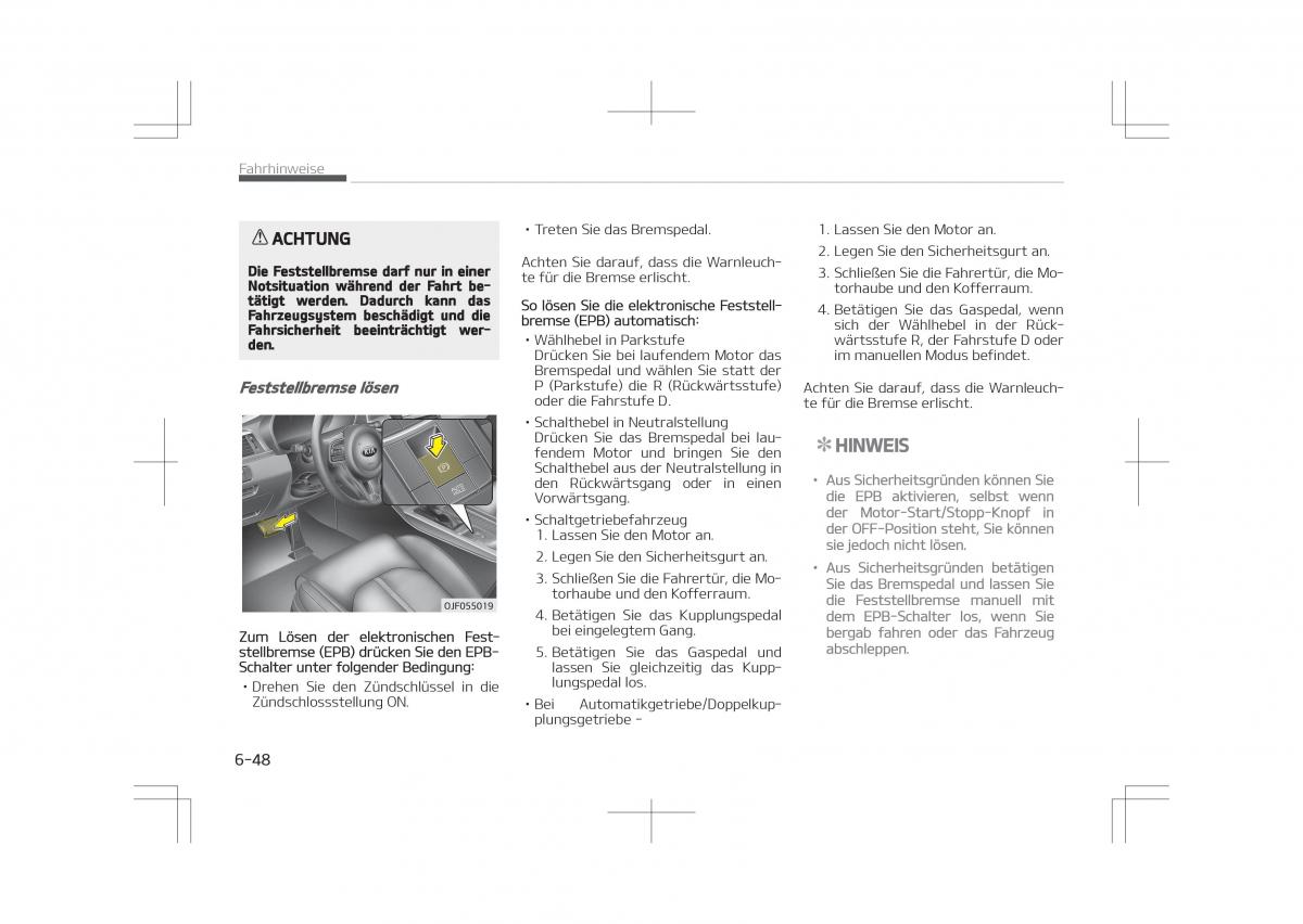 Kia Optima IV 4 Handbuch / page 494