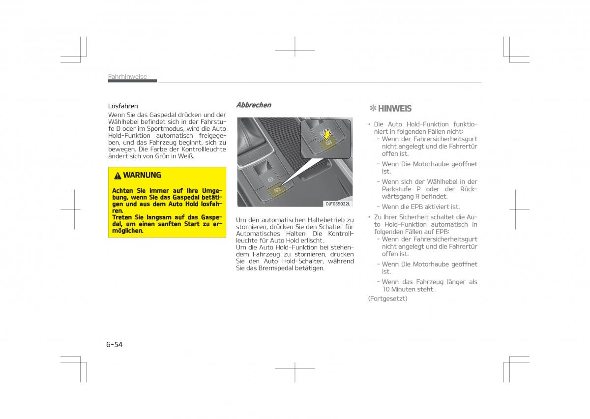 Kia Optima IV 4 Handbuch / page 500