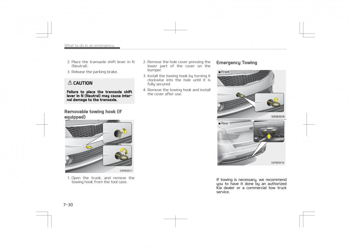 Kia Optima IV 4 owners manual / page 582