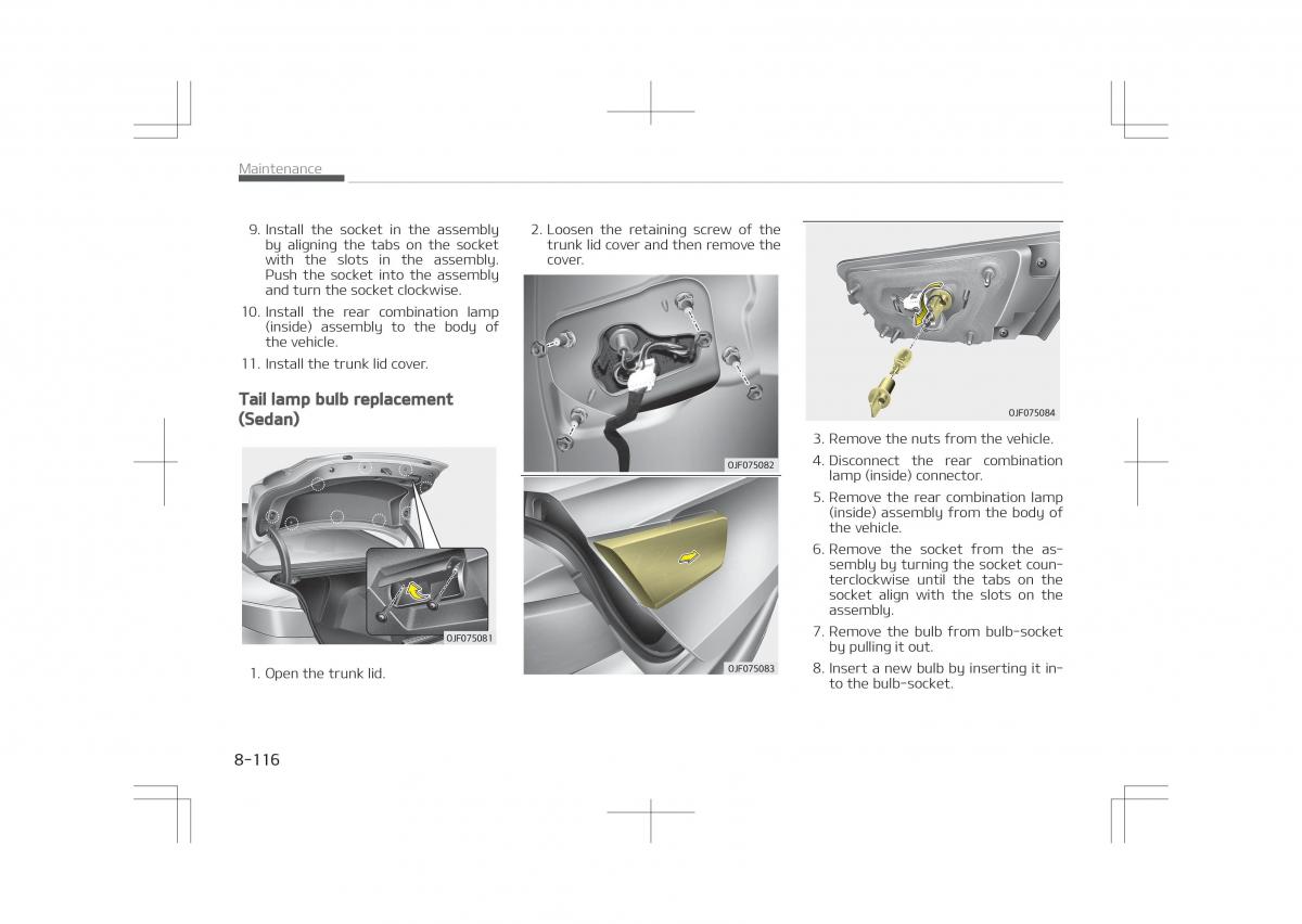 Kia Optima IV 4 owners manual / page 702