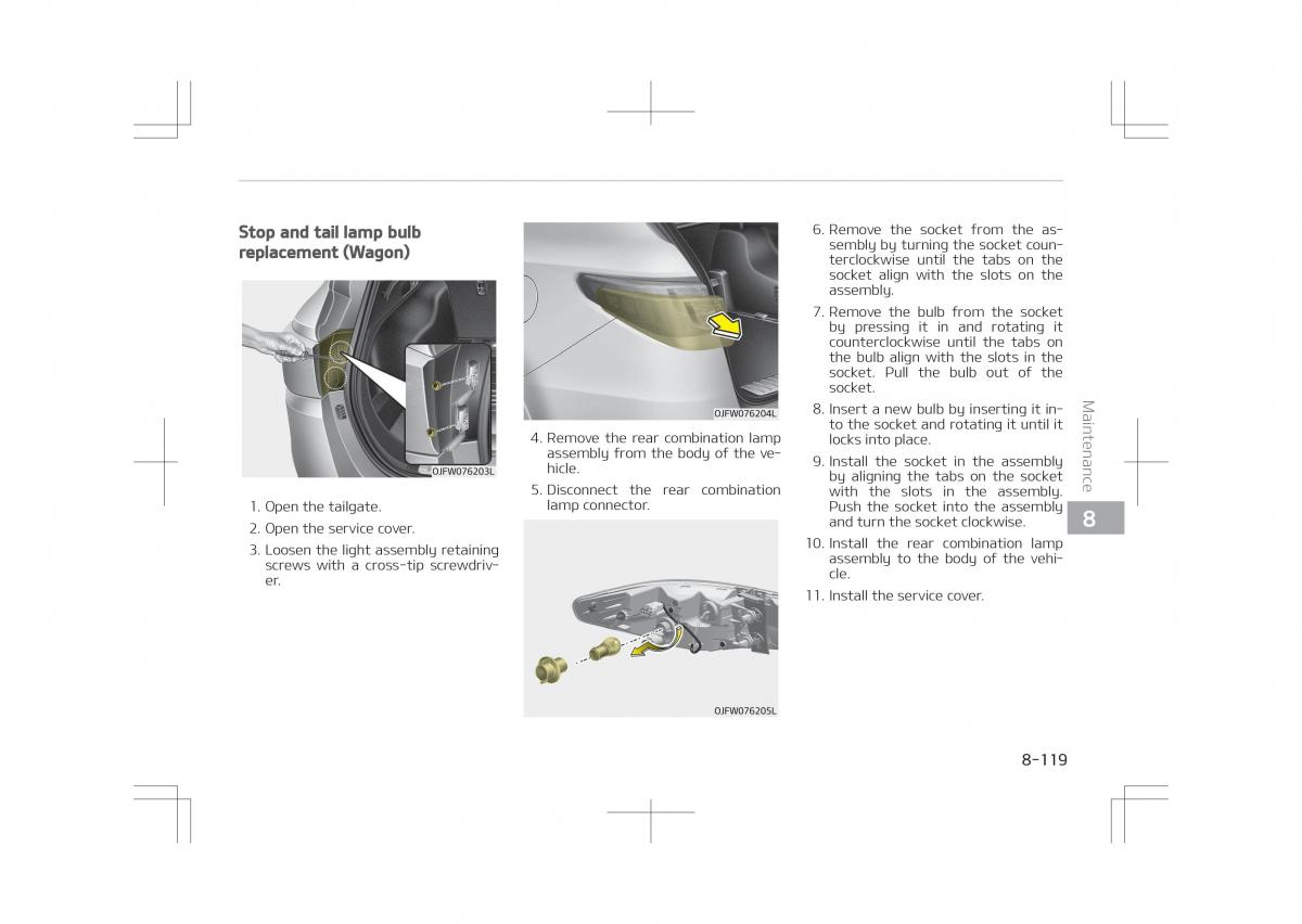 Kia Optima IV 4 owners manual / page 705