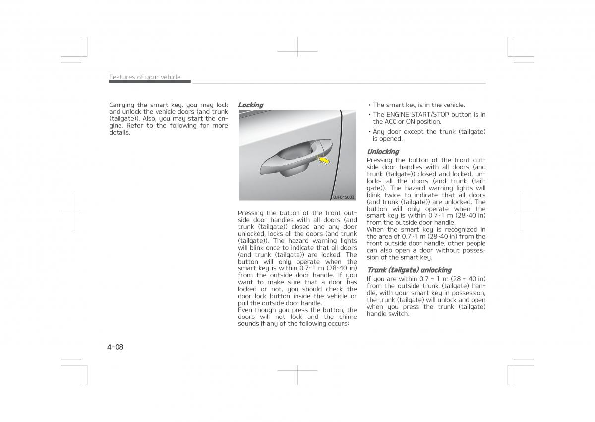 Kia Optima IV 4 owners manual / page 98