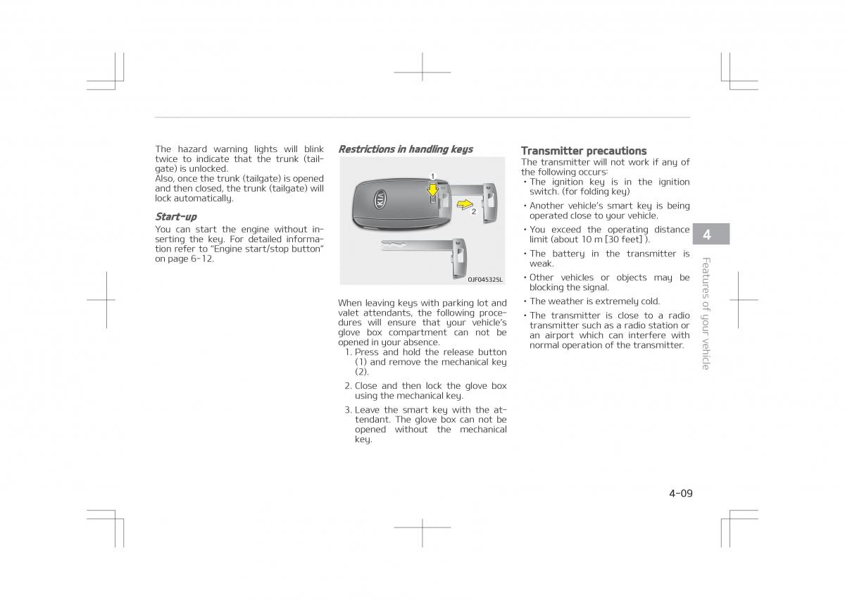 Kia Optima IV 4 owners manual / page 99