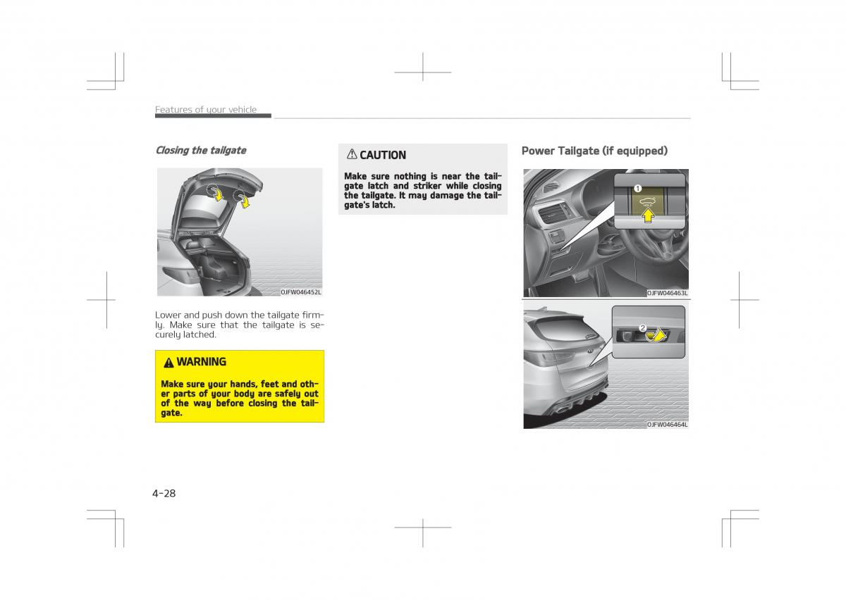 Kia Optima IV 4 owners manual / page 118