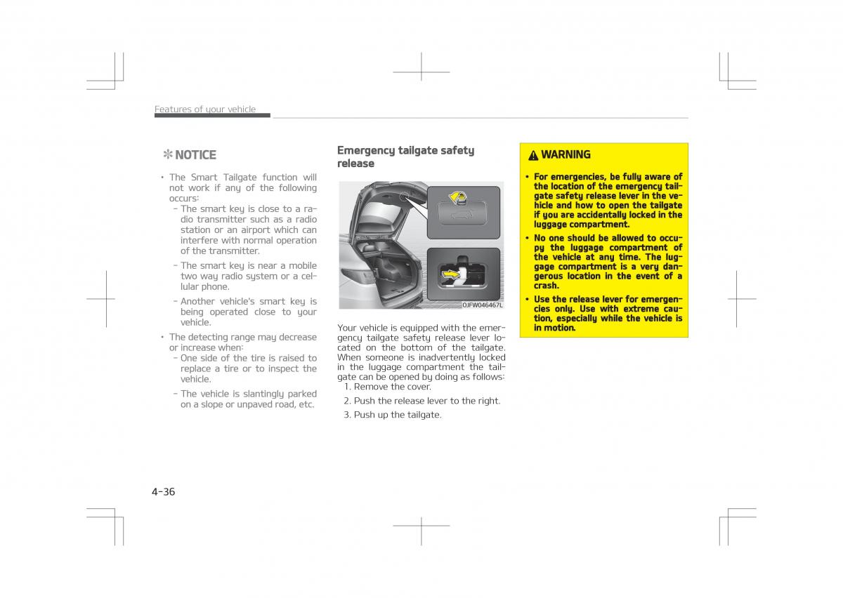 Kia Optima IV 4 owners manual / page 126