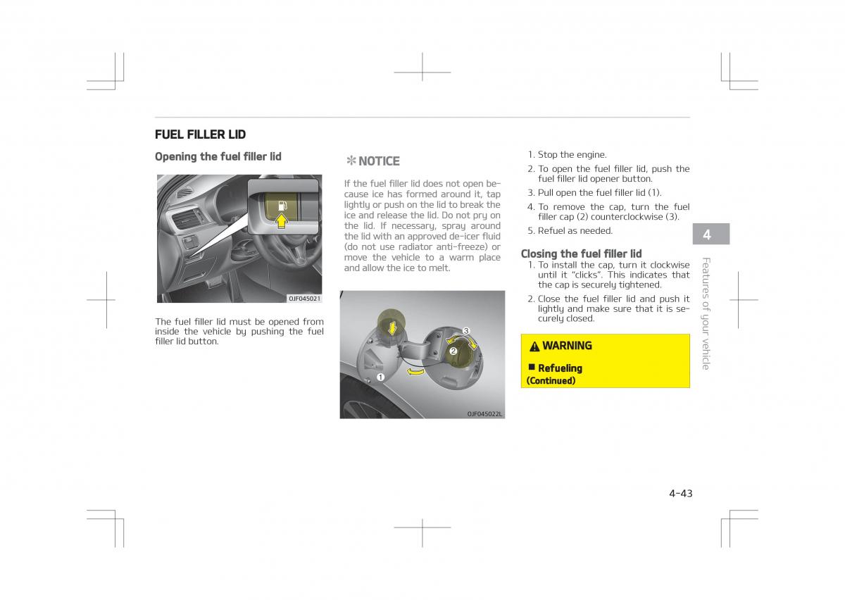 Kia Optima IV 4 owners manual / page 133