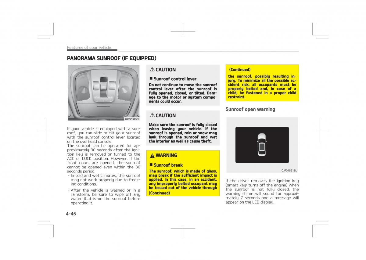 Kia Optima IV 4 owners manual / page 136