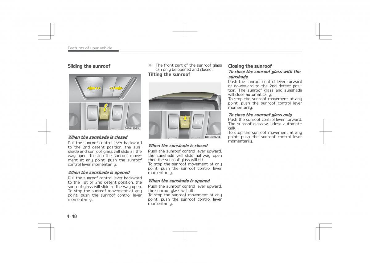 Kia Optima IV 4 owners manual / page 138