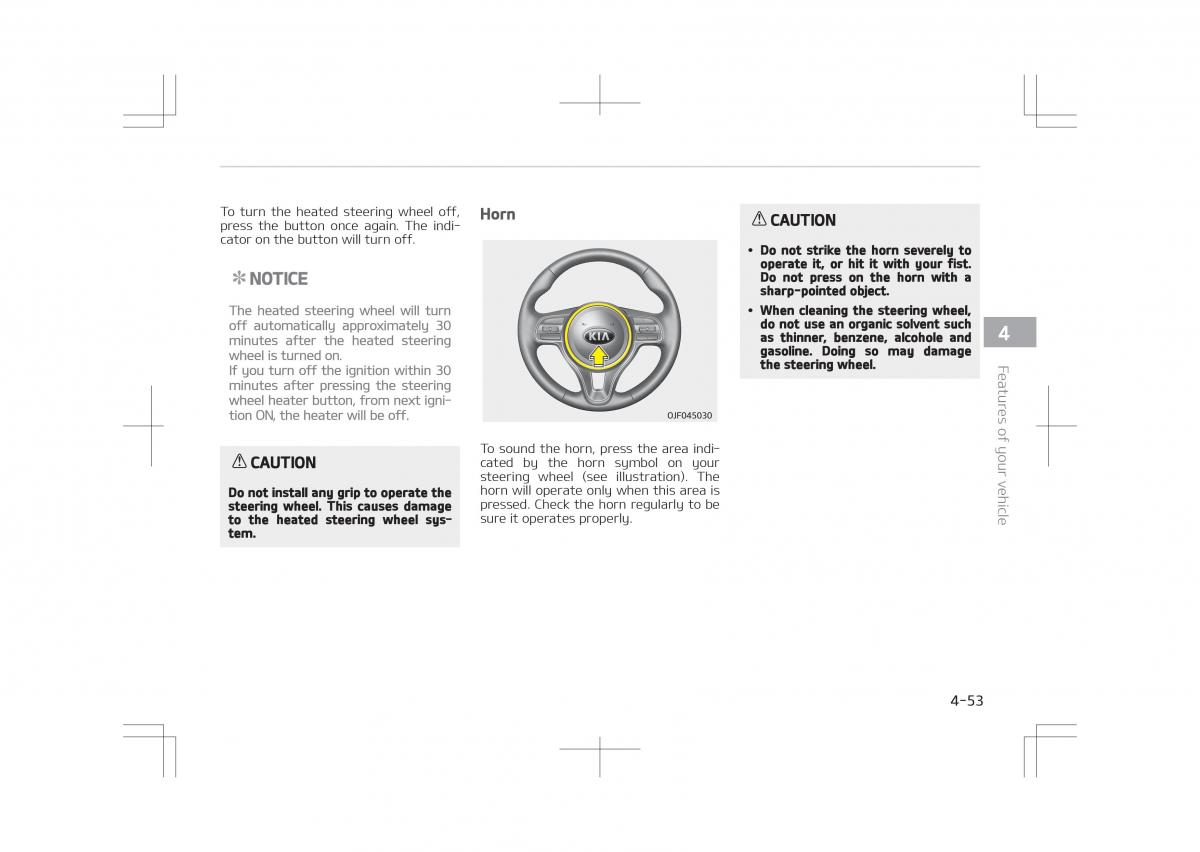 Kia Optima IV 4 owners manual / page 143