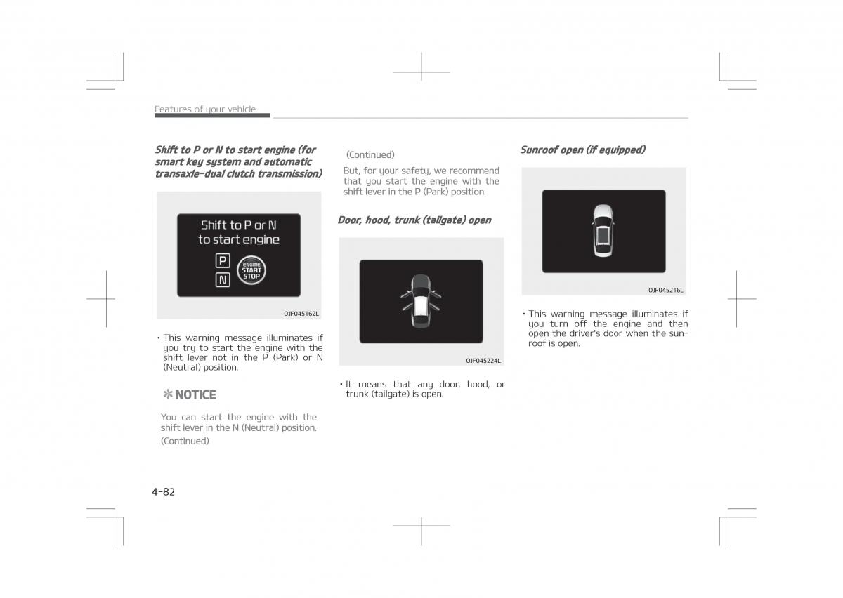 Kia Optima IV 4 owners manual / page 172