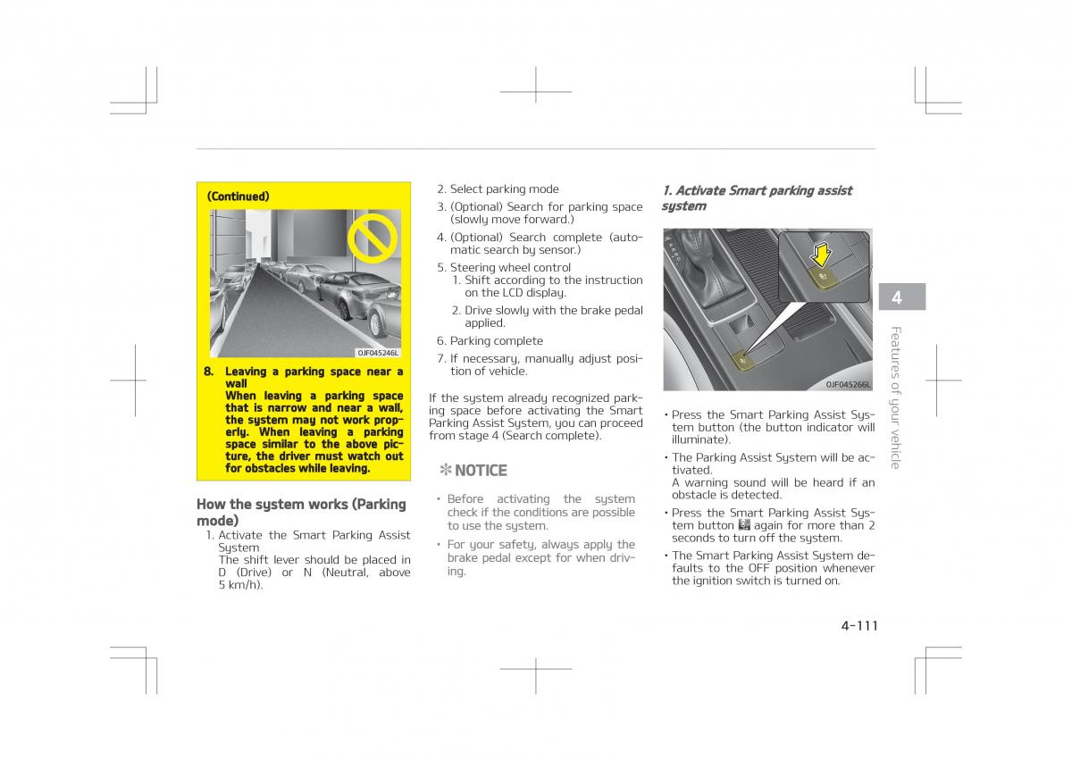 Kia Optima IV 4 owners manual / page 201