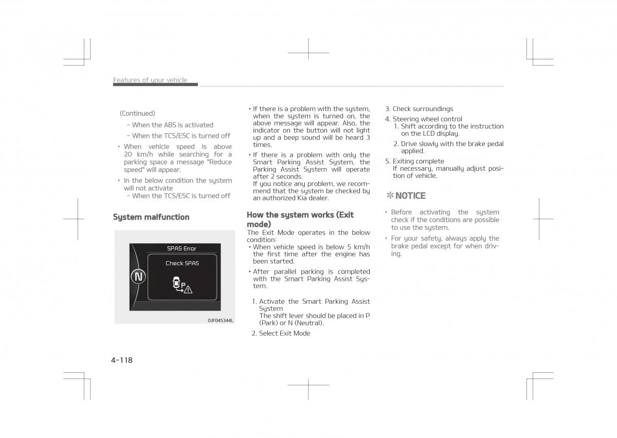 Kia Optima IV 4 owners manual / page 208