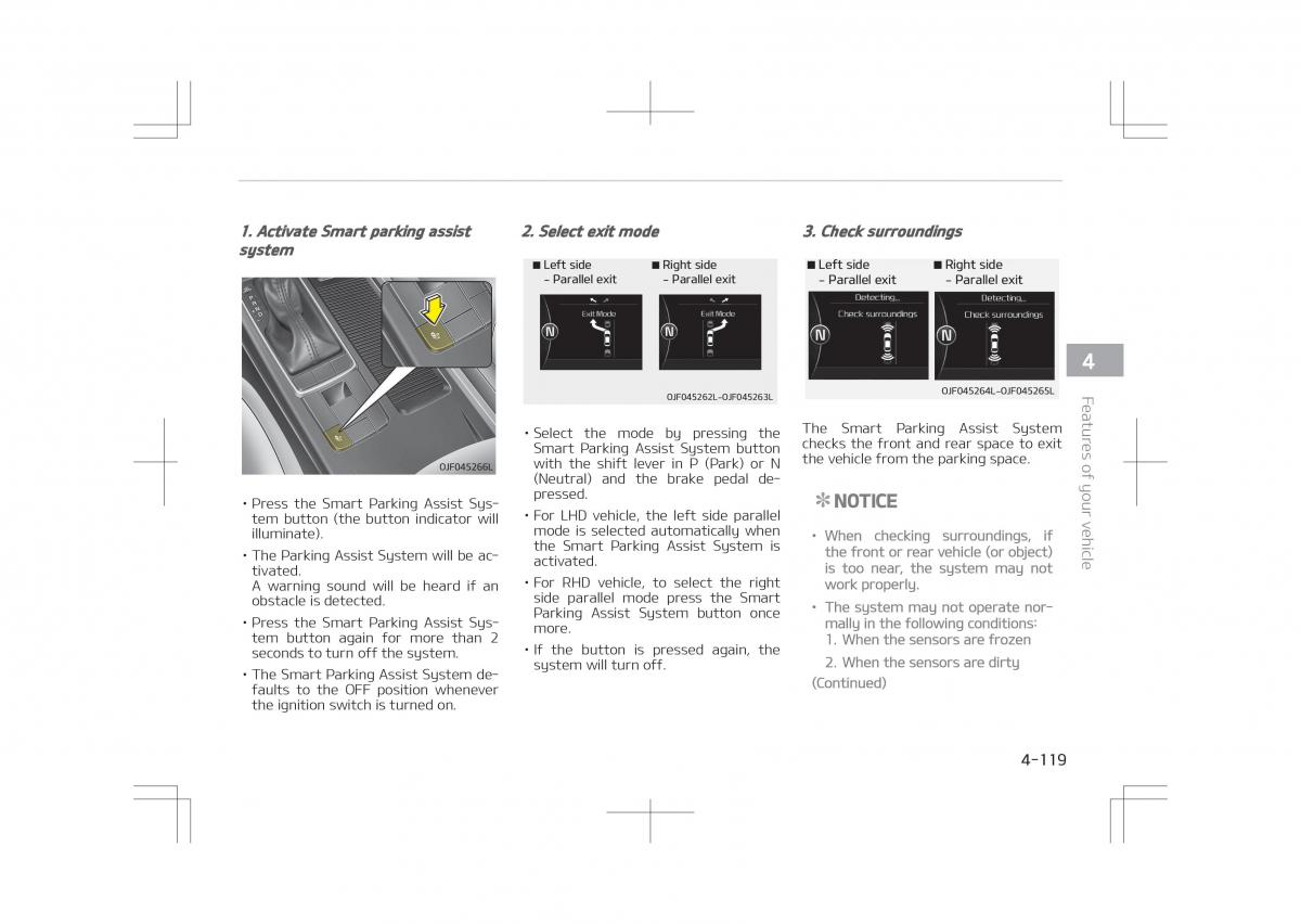 Kia Optima IV 4 owners manual / page 209