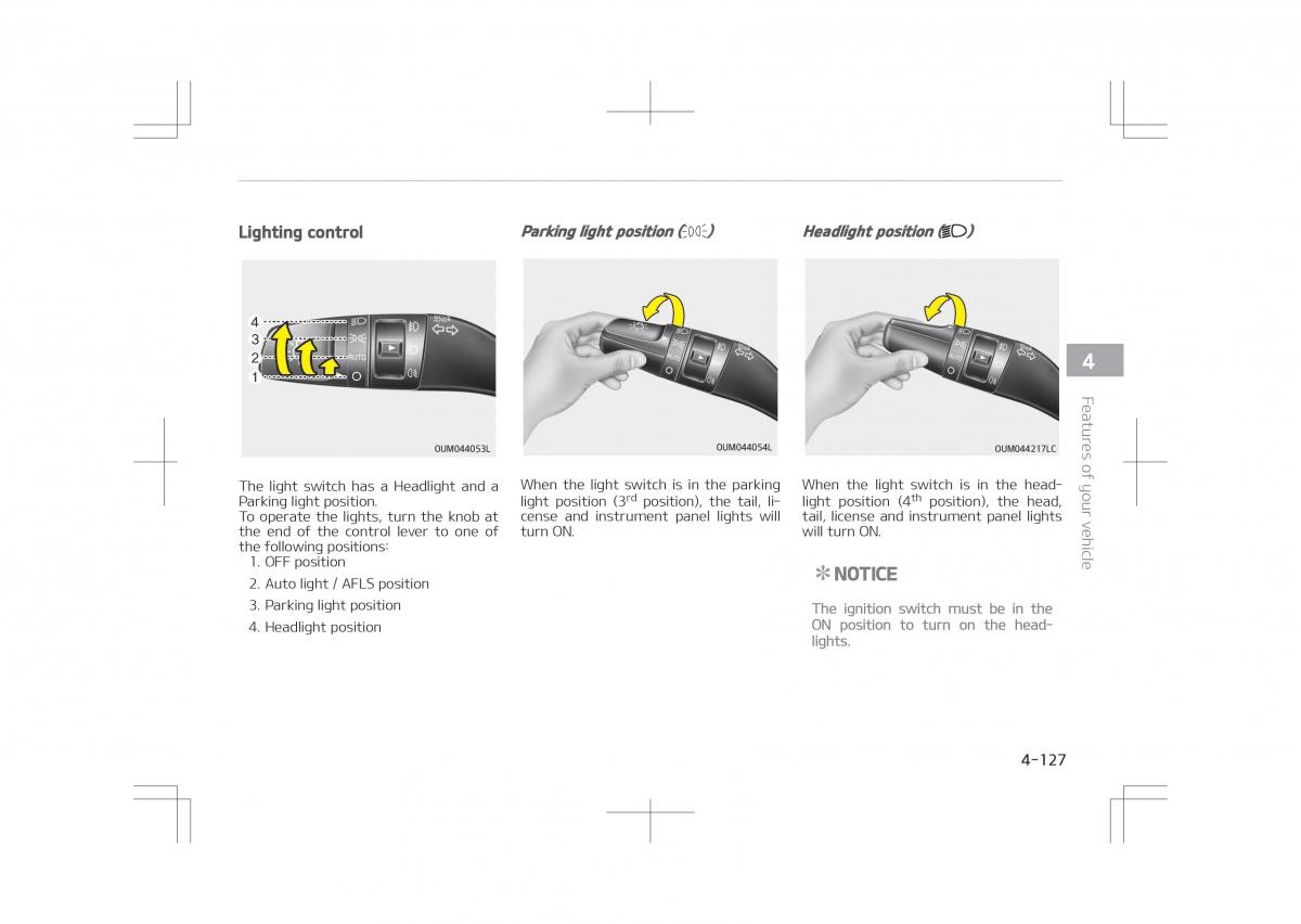 Kia Optima IV 4 owners manual / page 217