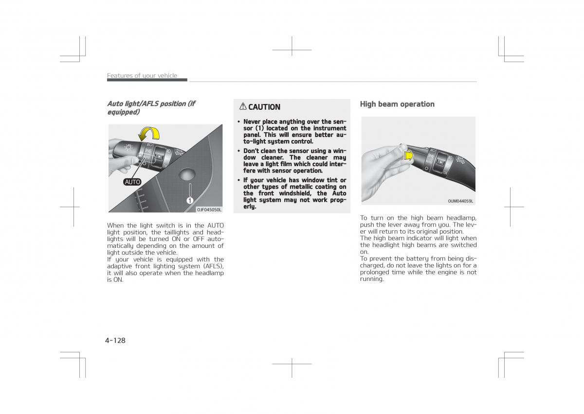 Kia Optima IV 4 owners manual / page 218