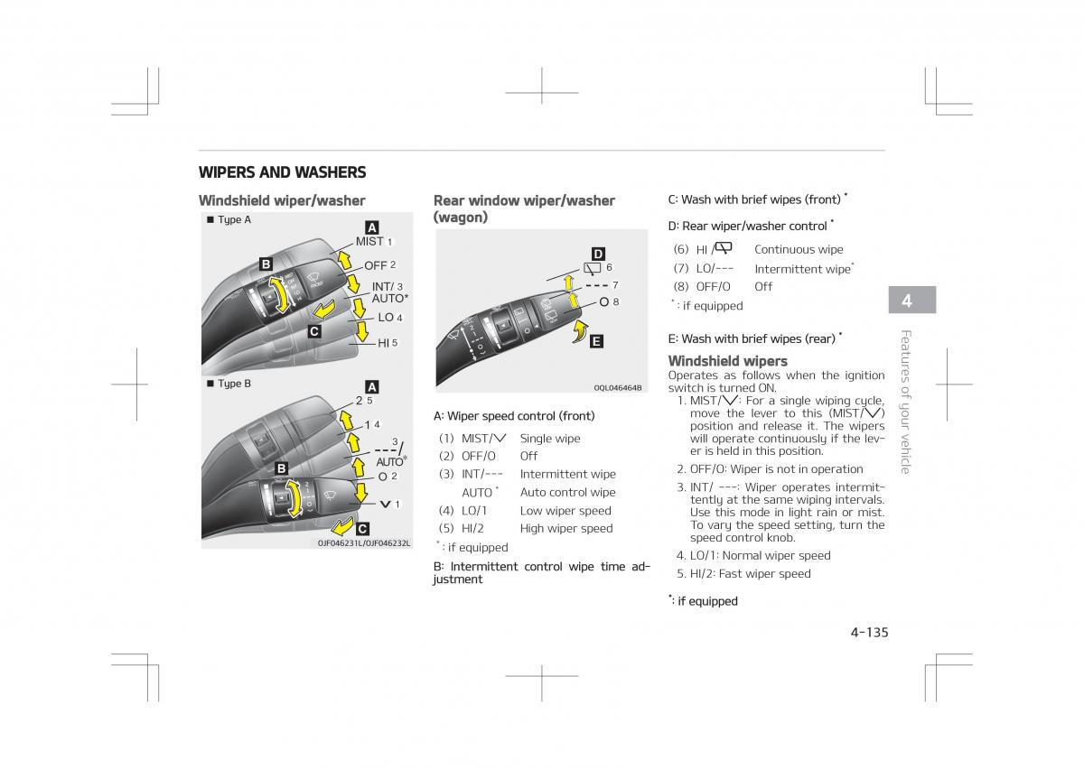 Kia Optima IV 4 owners manual / page 225