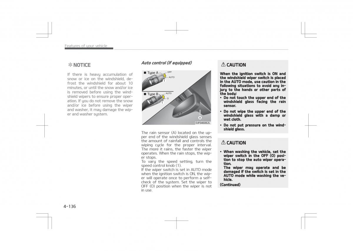 Kia Optima IV 4 owners manual / page 226