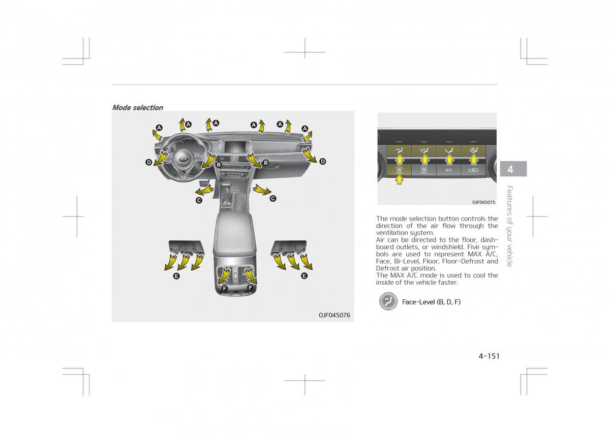 Kia Optima IV 4 owners manual / page 241