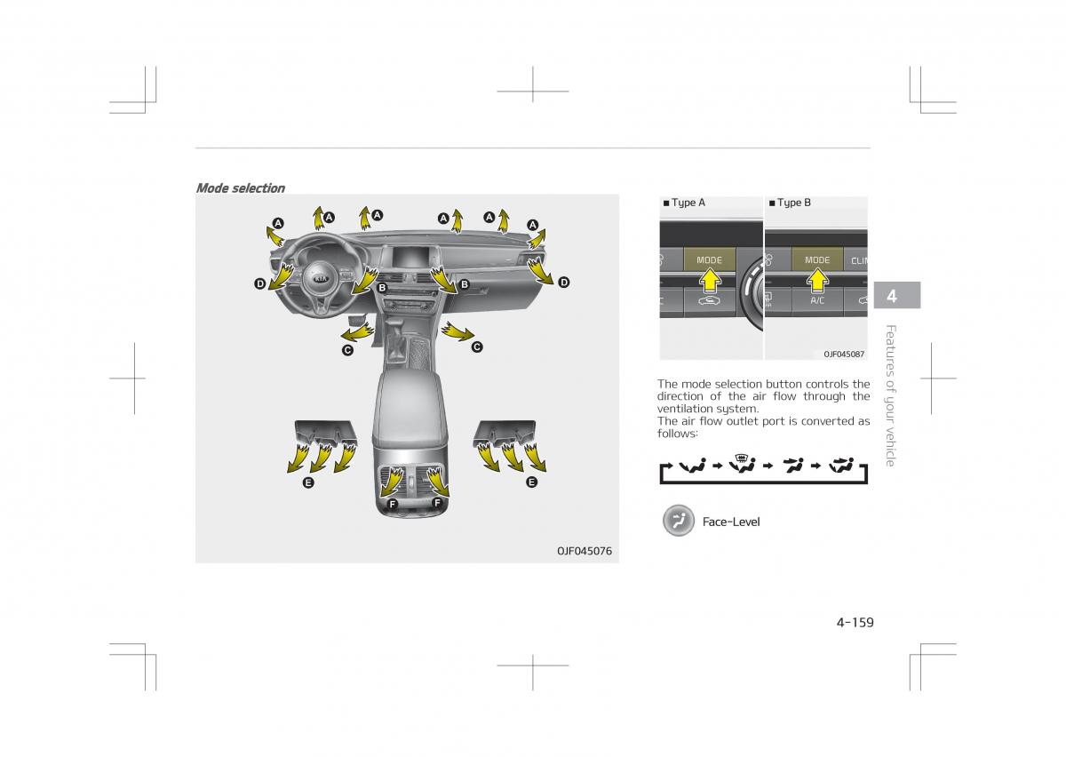 Kia Optima IV 4 owners manual / page 249